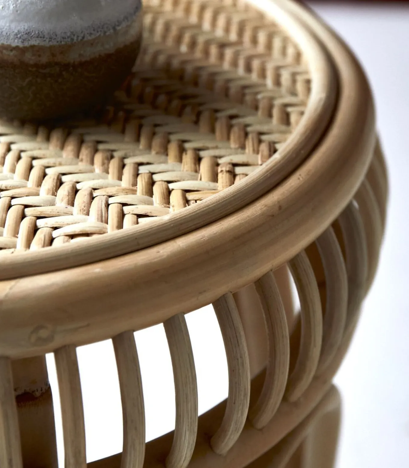 Zita - Nachtkastje van rotan