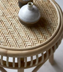 Zita - Nachtkastje van rotan