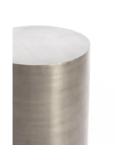 Zuil Alarios - Nikkel - Ø30cm