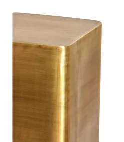 Zuil Alurio - Brons - 35.5x35.5x100cm