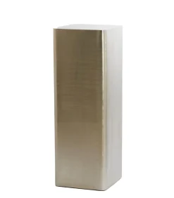 Zuil Alurio - Zilver - 35.5x35.5x100cm