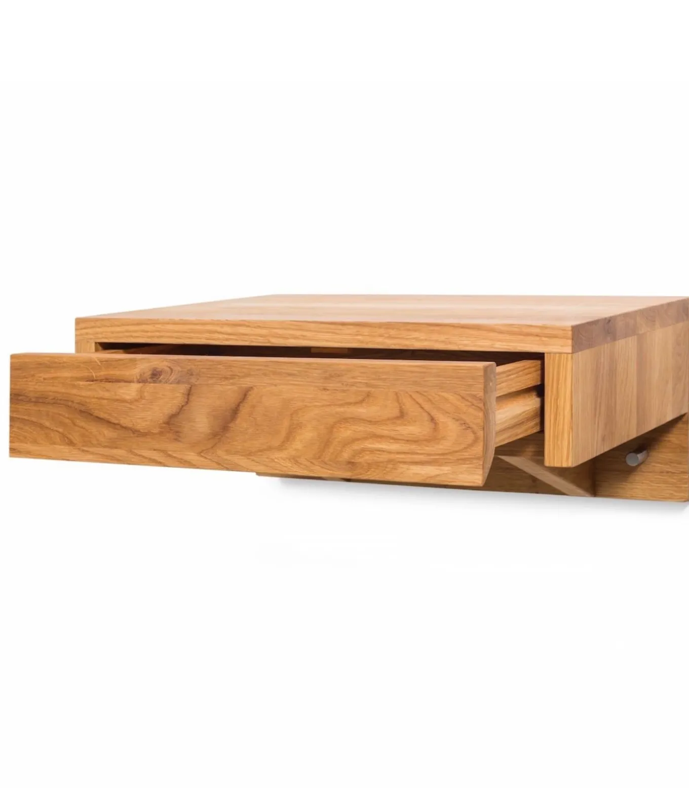 Zwevend Nachtkastje BO in eikenhout