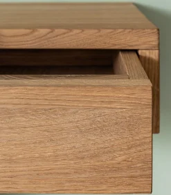 Zwevend Nachtkastje BO in eikenhout