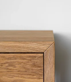 Zwevend Nachtkastje HUGO in eikenhout